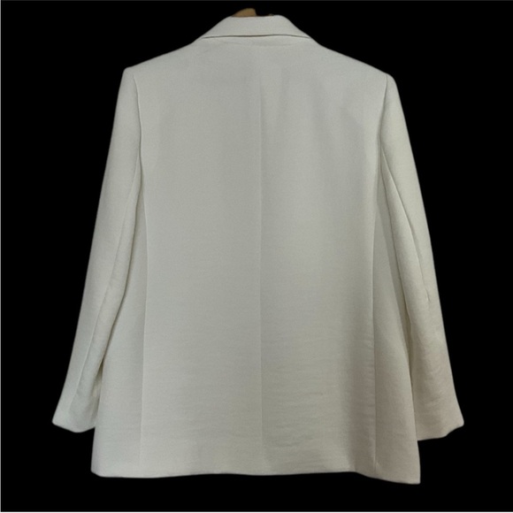 NWOT Zara White / Ecru Oversized Blazer - Picture 7 of 10